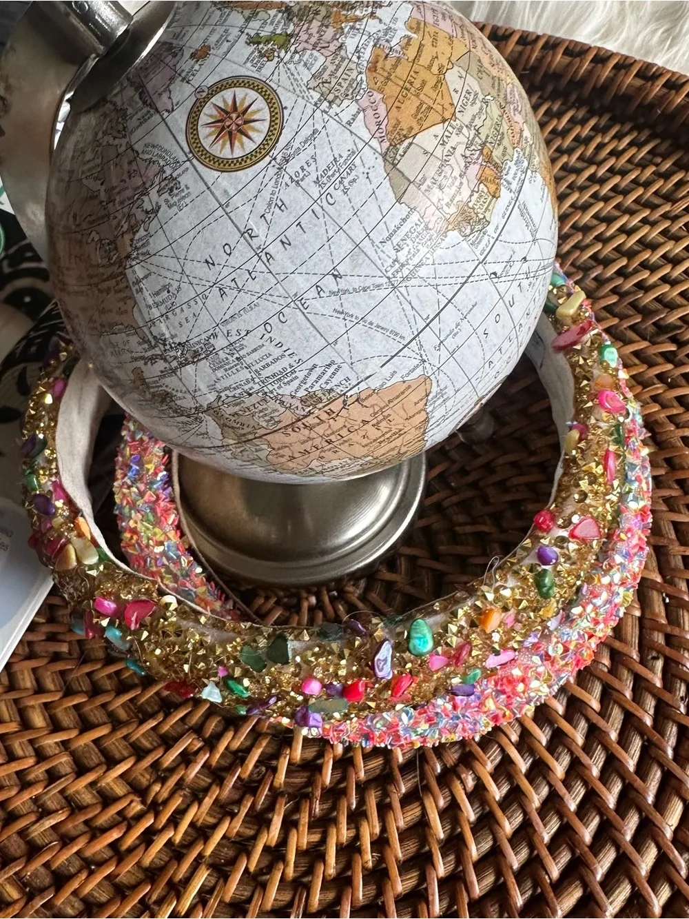 Headbands for Hope Beaded Sequin Glitter Multicolor Headband Set
